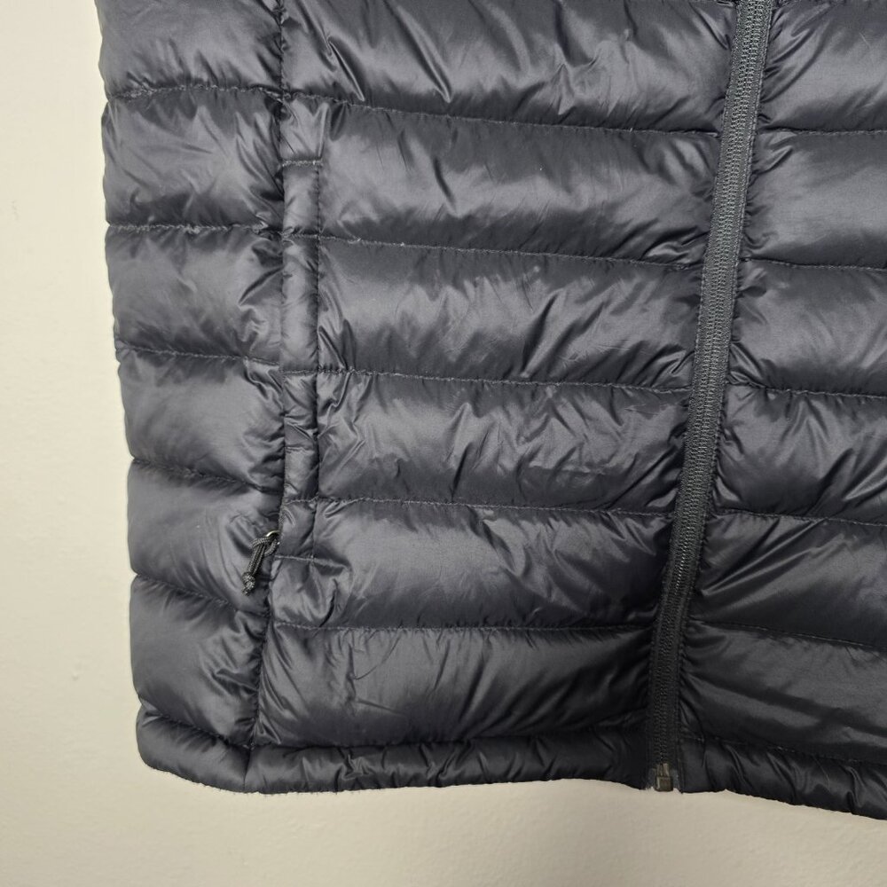 Red Head Brand Co Mens Duck Down Puffer Vest Large Black Full Zip Up Pockets - Picture 4 of 8